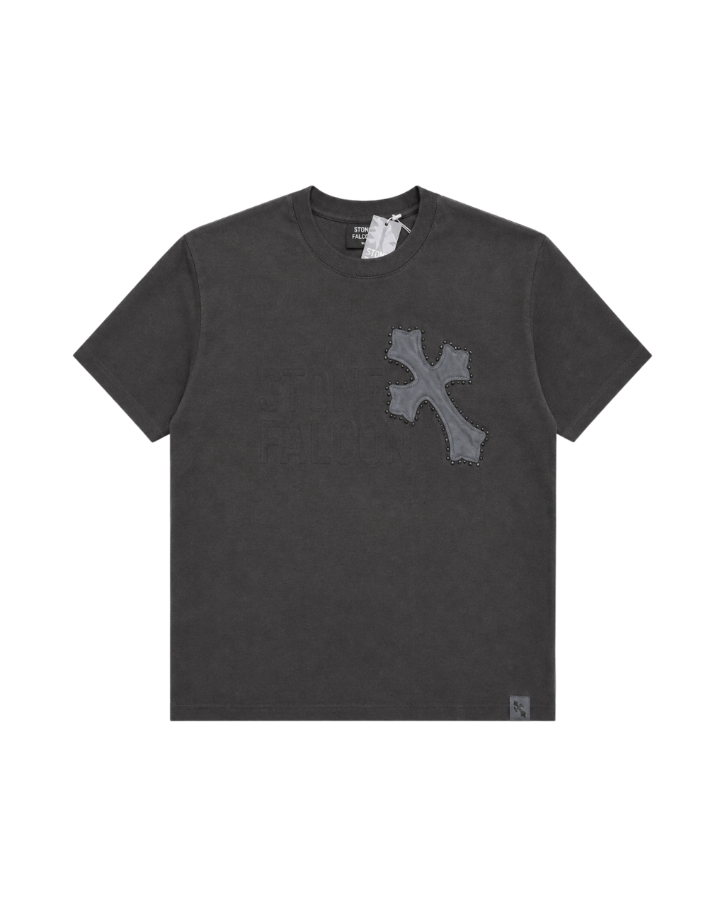 Stone Falcon Cross Tee