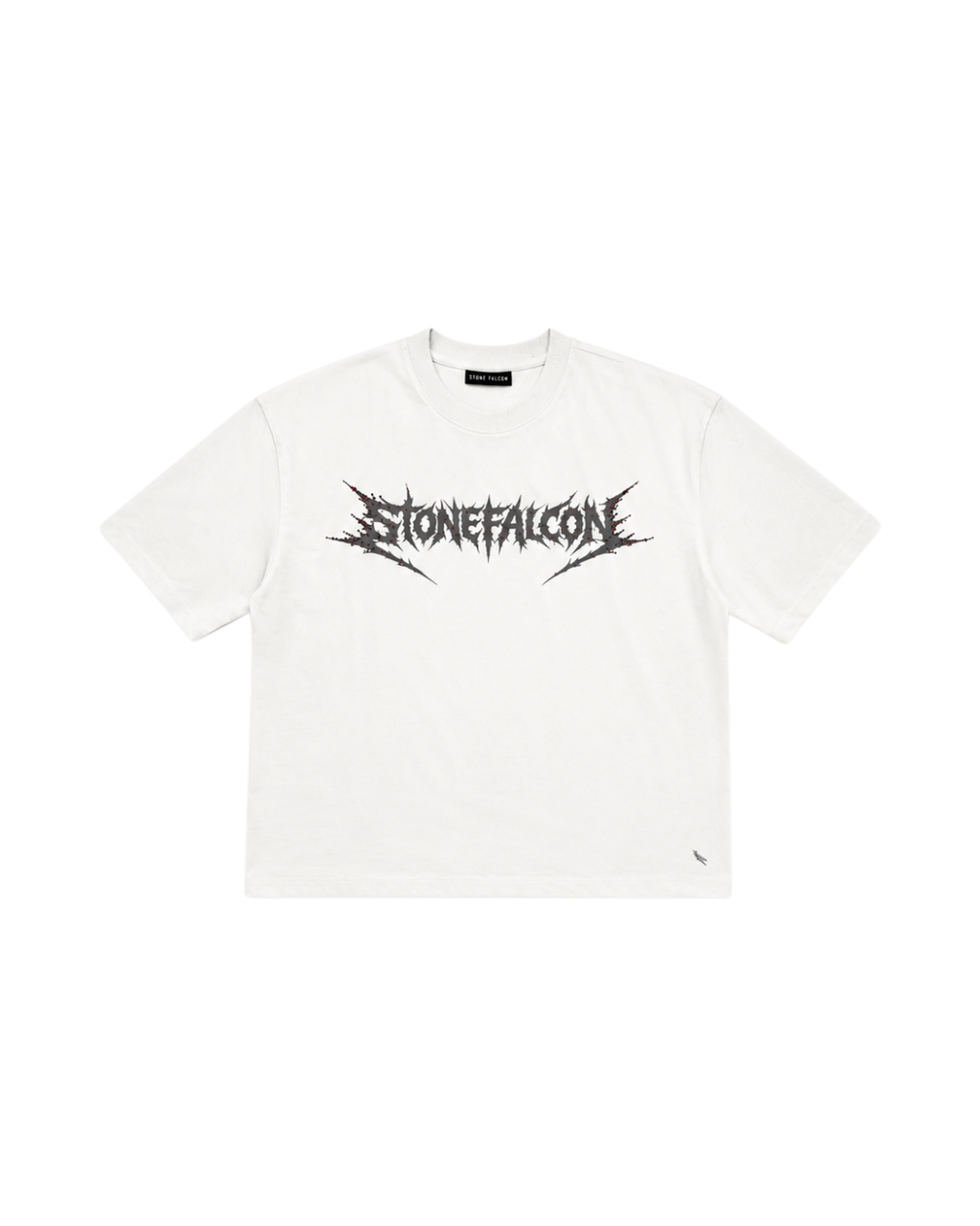 Stone Falcon Tee - White