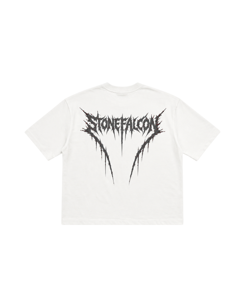 Stone Falcon Tee - White