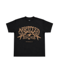 MISFITT3ED BROWN ANGEL TEE