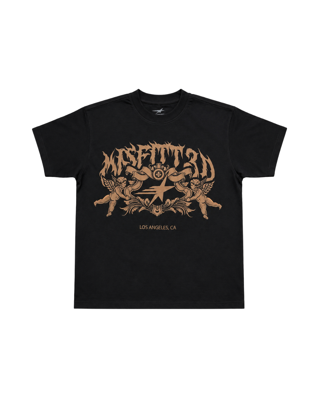 MISFITT3ED BROWN ANGEL TEE