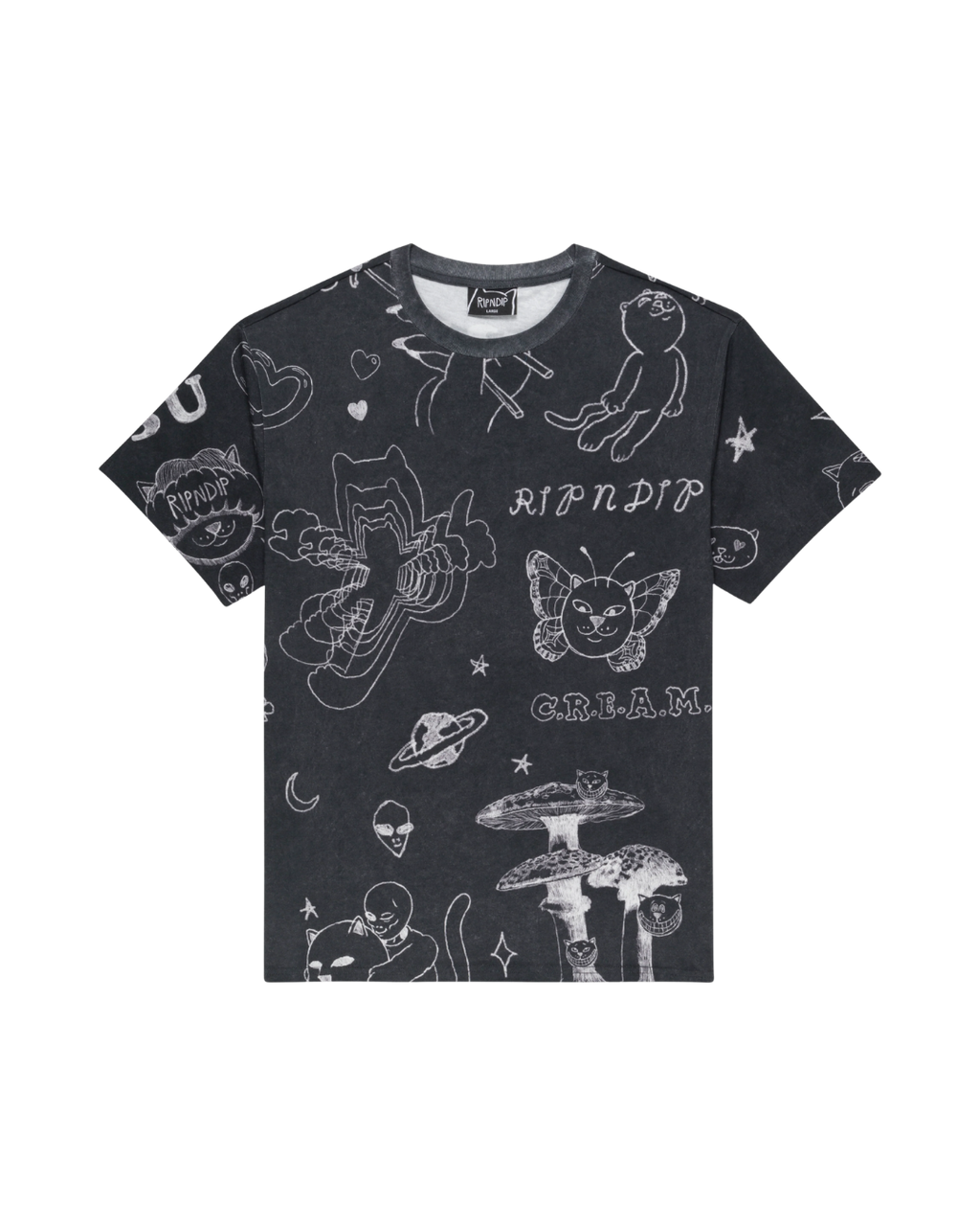 RipNDip Nermal Domination Tee - Black Wash