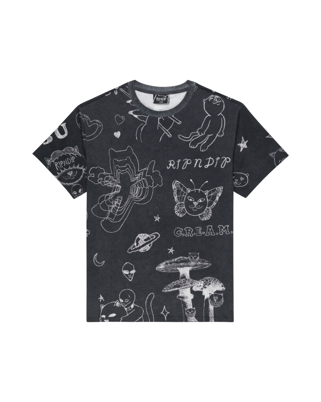 RipNDip Nermal Domination Tee - Black Wash