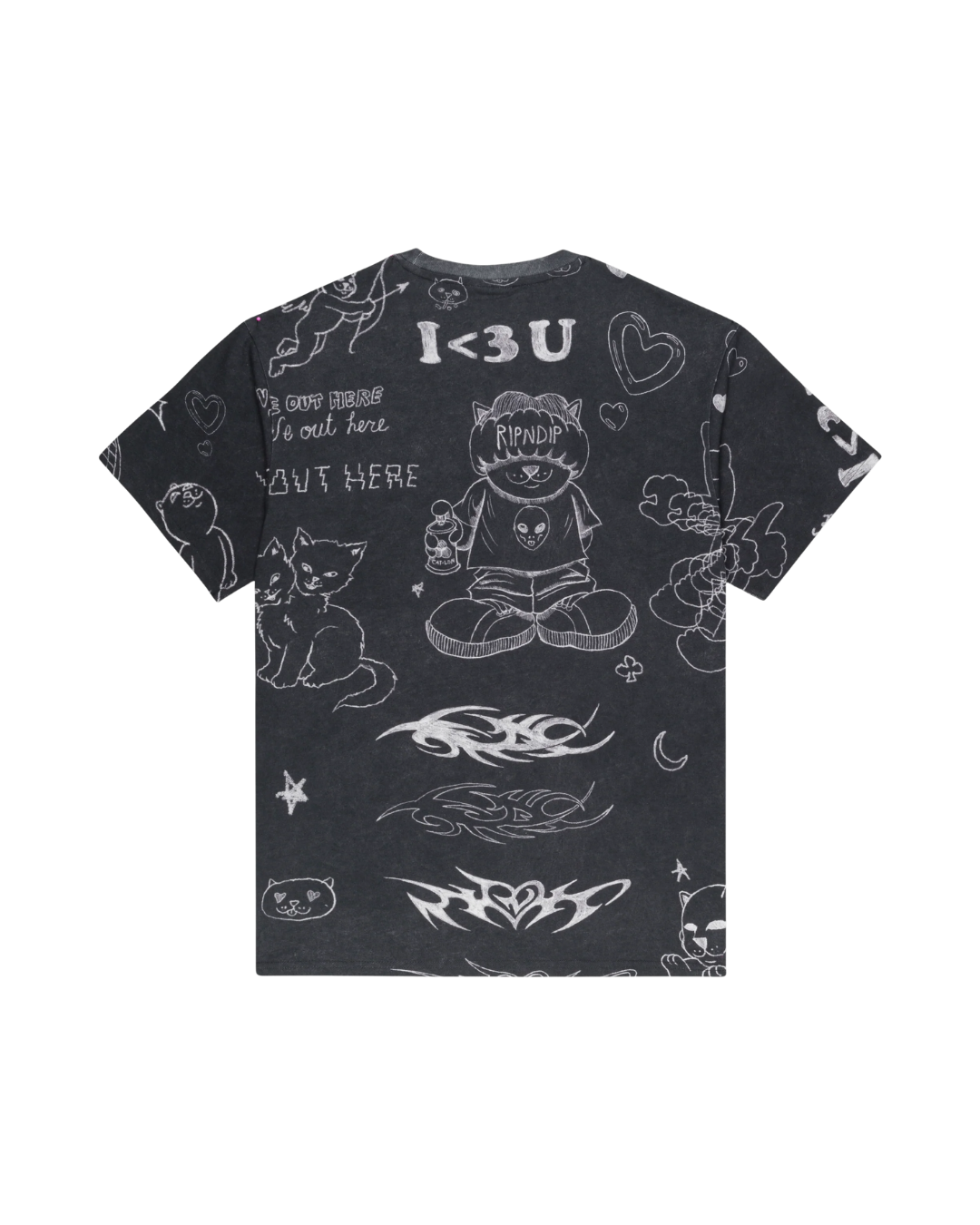 RipNDip Nermal Domination Tee - Black Wash