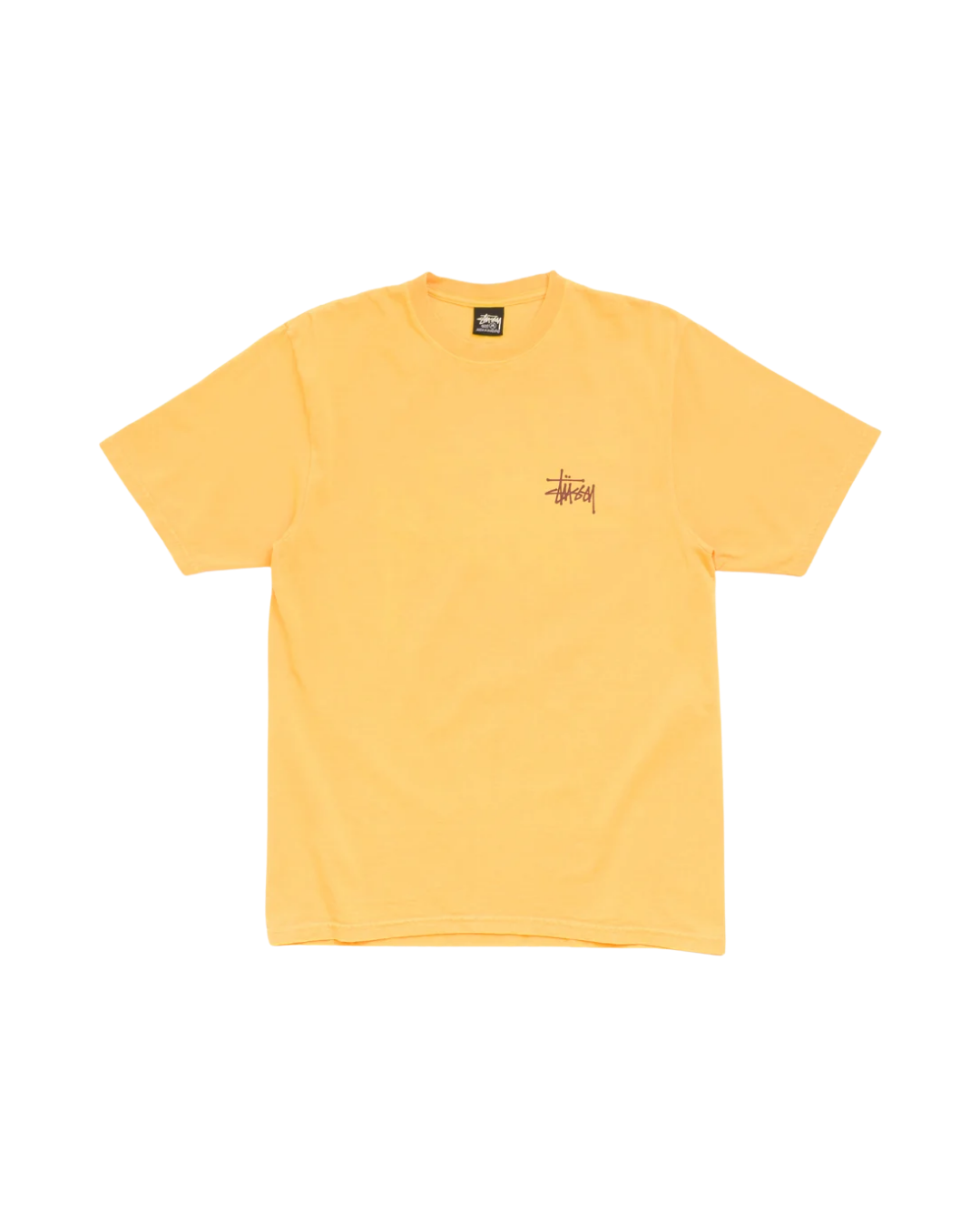 Stüssy Basic Dyed Tee — Marigold