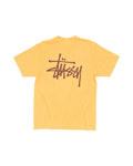Stüssy Basic Dyed Tee — Marigold