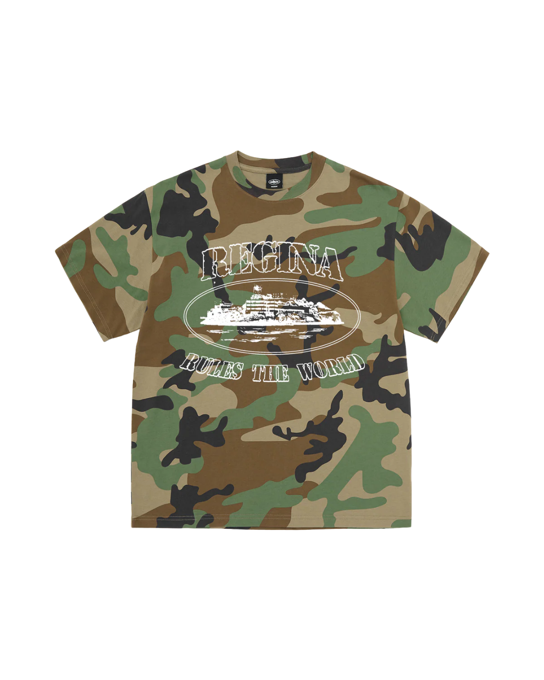 Corteiz Gabriel Moses OG Alcatraz Tee — Camo