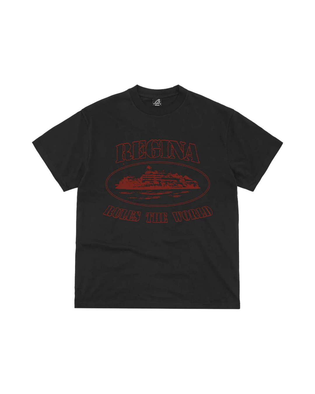 Corteiz Gabriel Moses OG Alcatraz Tee — Black