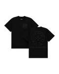 Money Dept. Old English Rhinestones— Black