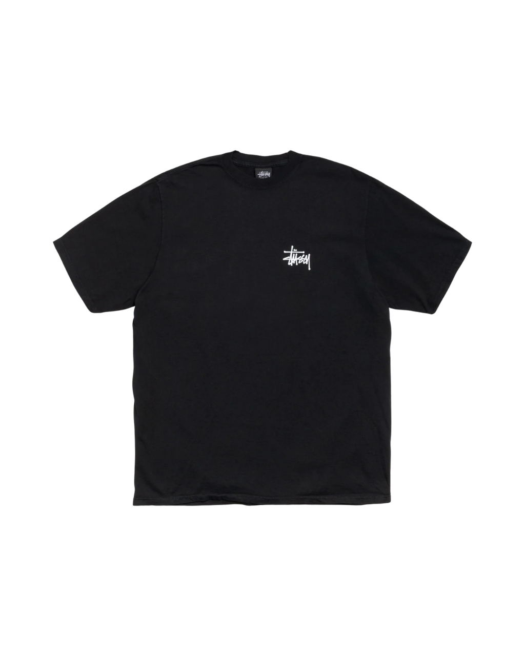 BASSIC STUSSY TEE NEGRA
