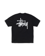 BASSIC STUSSY TEE NEGRA