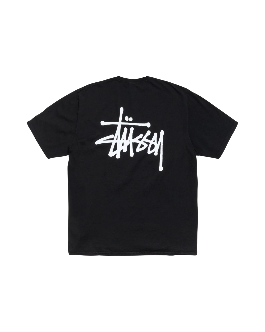 BASSIC STUSSY TEE NEGRA