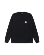 BASIC STUSSY L/S NEGRA