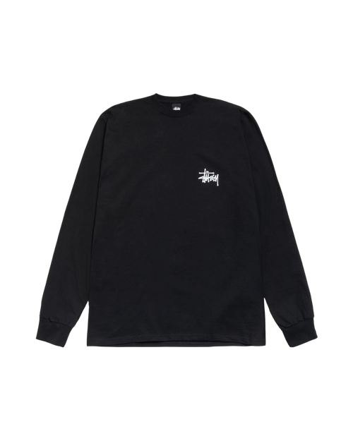 BASIC STUSSY L/S NEGRA