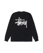 BASIC STUSSY L/S NEGRA