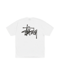 BASSIC STUSSY TEE BLANCA