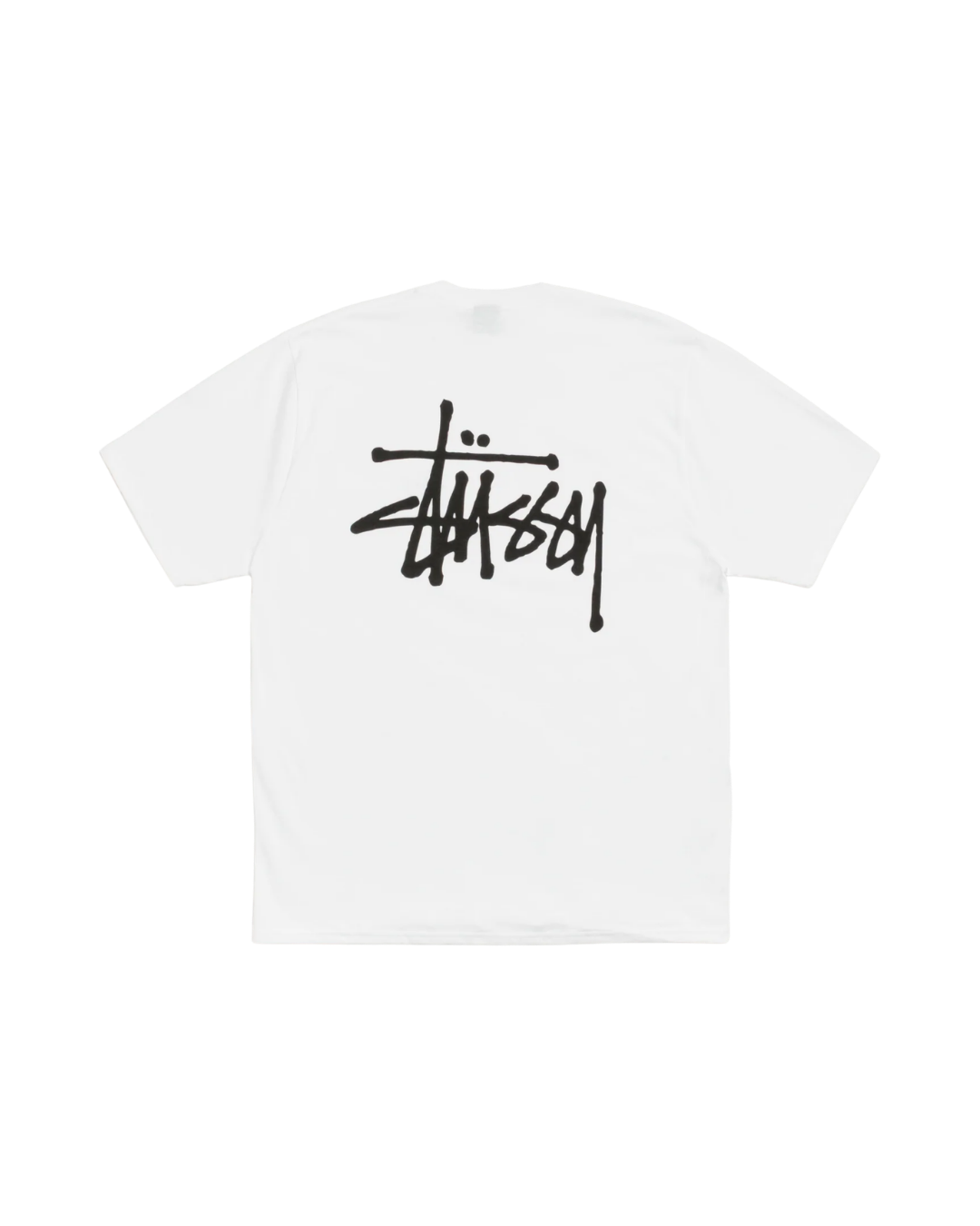 BASSIC STUSSY TEE BLANCA