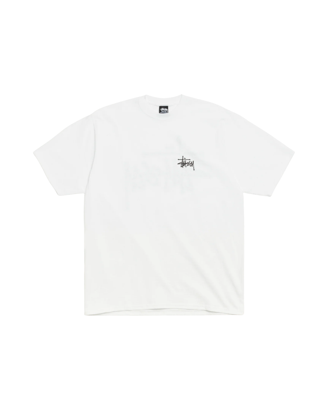 BASSIC STUSSY TEE BLANCA