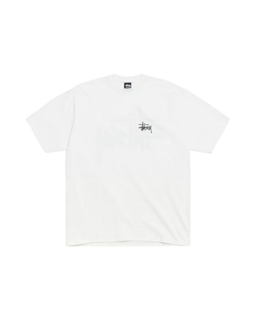 BASSIC STUSSY TEE BLANCA