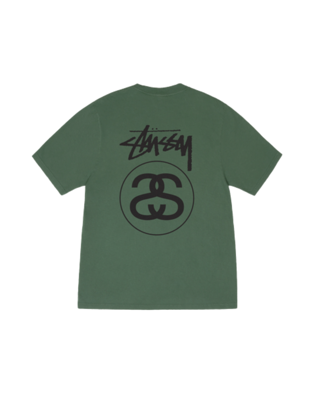 Stüssy Link Pig Dyed Tee -  Pine