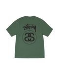 Stüssy Link Pig Dyed Tee -  Pine